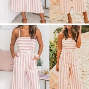 Keep Your Love Mauve Jumpsuit